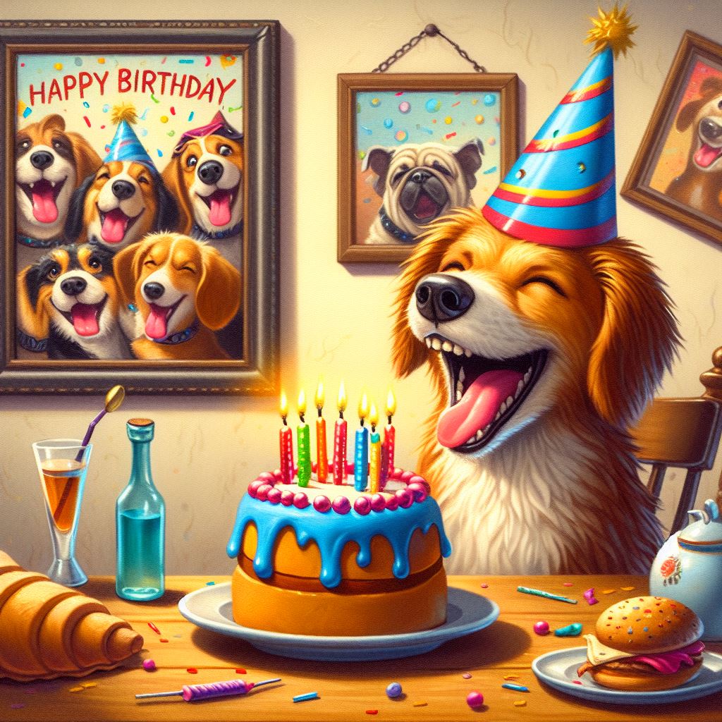 Blagues sur les Anniversaire de chien