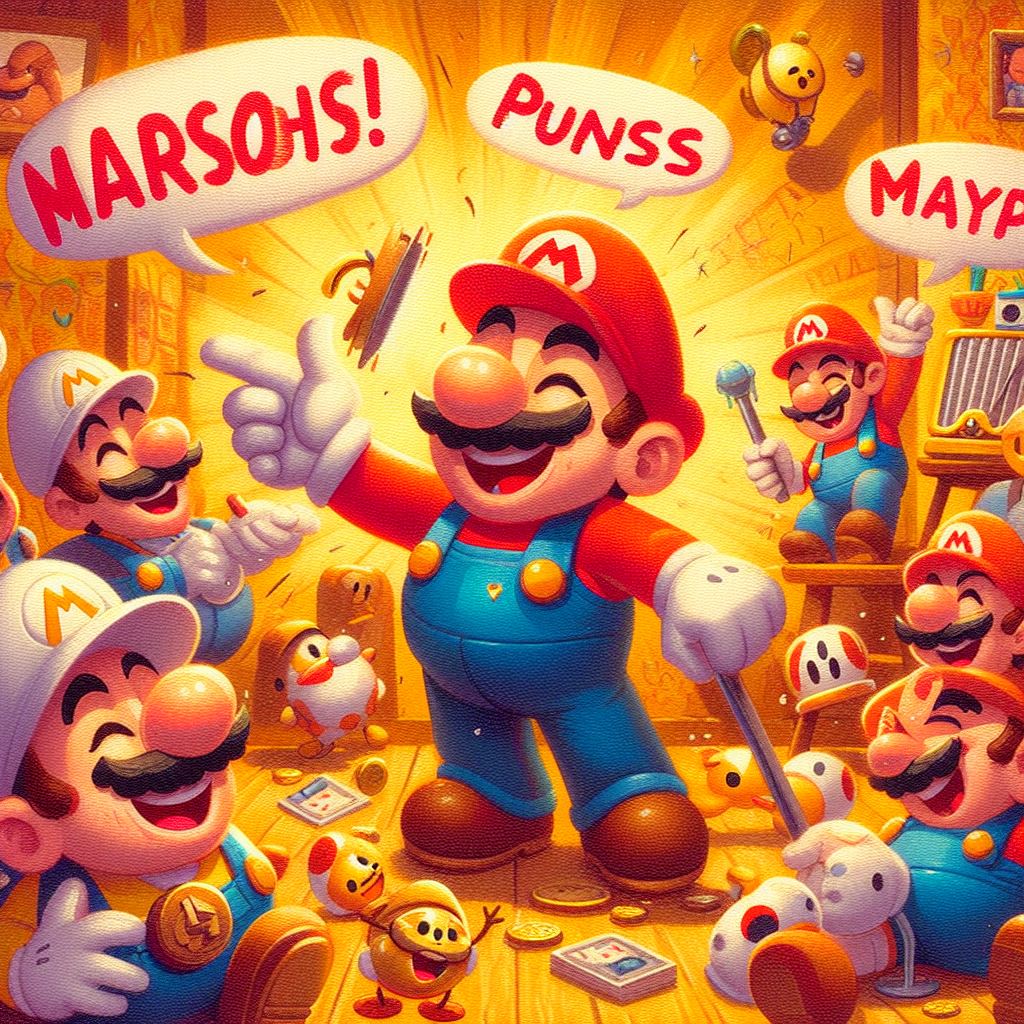 Blagues sur les Mario