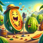 Blagues sur les Cantaloup: Attention, ce fruit n'a pas de pépins mais beaucoup de jeu de mots !