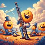 Blagues sur les clarinettes: Ne vous soufflez pas les idées noires ! Plus de 100 blagues sur les clarinettes qui vous feront jouer de rire !