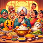 Blagues sur les Cuisine indienne: Curry-ous et hilarantes ! Plus de 100 plaisanteries pour pimenter votre journée !