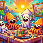 Blagues sur les calamars: Ne te laisse pas prendre à l'hameçon! Plus de 100 blagues sur les calamars qui vont te faire pêcher de rire!